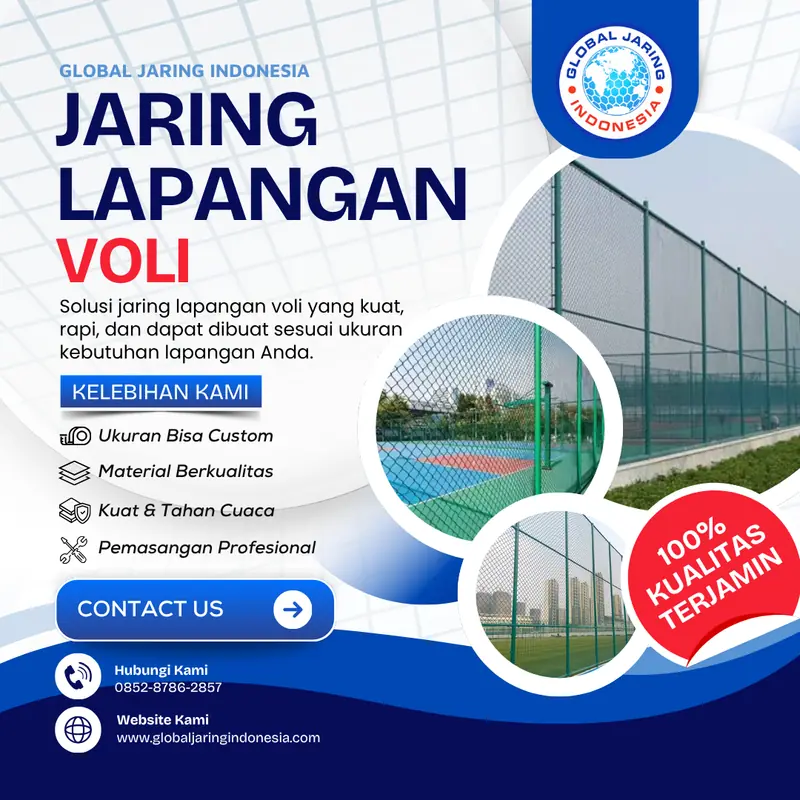 Jaring lapangan voli